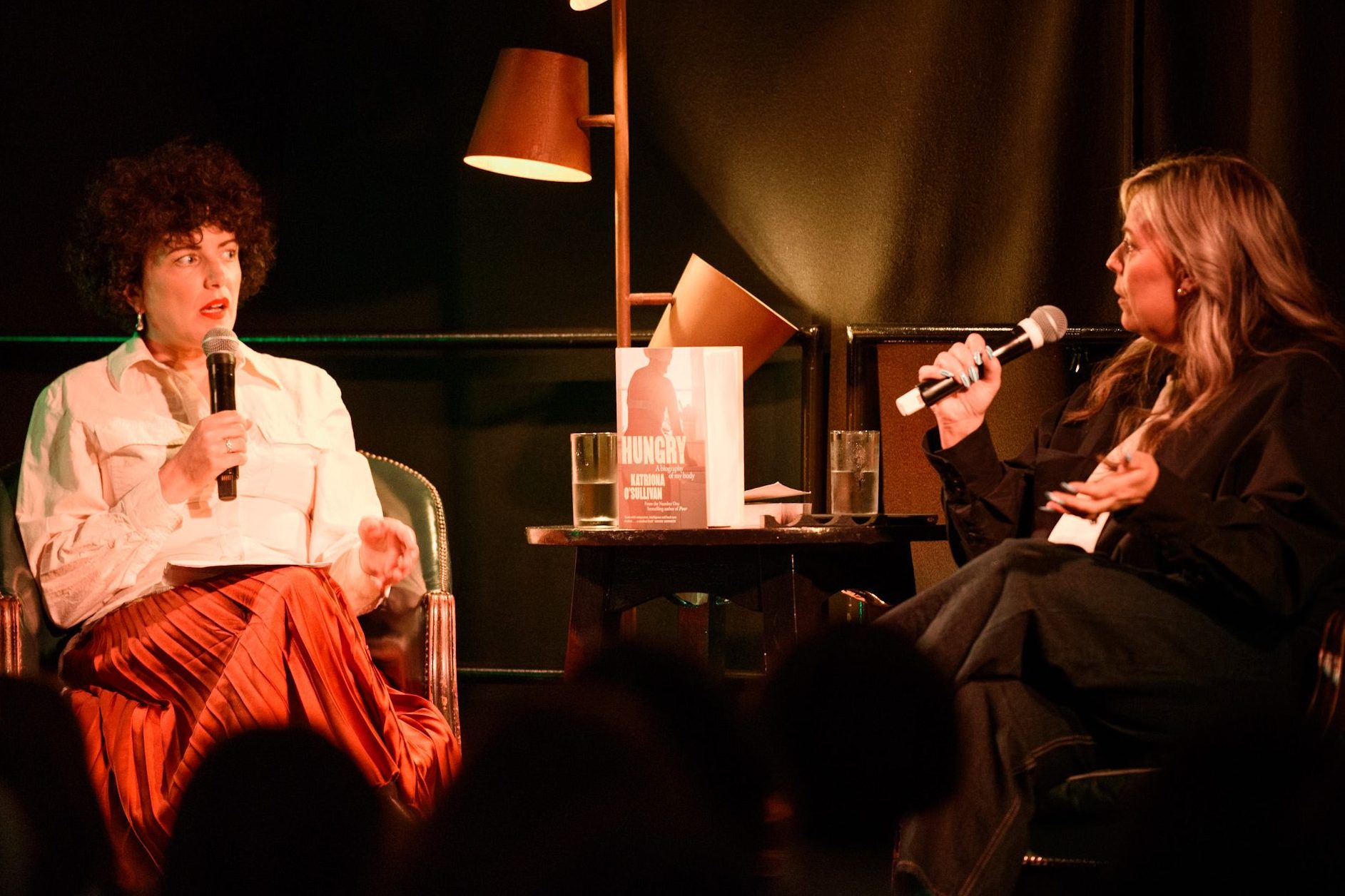 Annie Macmanus in conversation with Katriona O'Sullivan at the London Irish Centre
